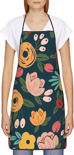 Miniatura 8 de Delantal personalizado para mujer, personalizado para añadir tu propio nombre, texto, logotipo, foto, chef, delantal de cocina para barbacoa