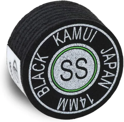 Miniatura 5 de KAMUI Billard CUE TIP - Piscina laminada negra (1 unidad)