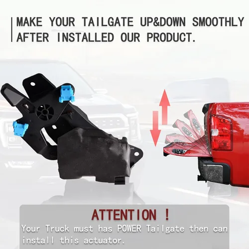 Miniatura 4 de Actuador eléctrico de bloqueo de puerta trasera compatible con Ford F150 F250 F350 Super Duty 2017-2020 Actuador de cerradura de puerta de repuesto