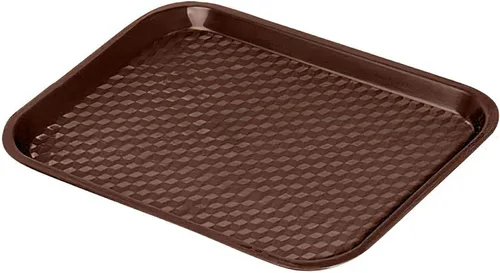 Miniatura 13 de G.E.T. FT-14-BK Bandeja para cafetería/comida rápida, sin BPA, 14 x 10.75 pulgadas, color negro (juego de 12)