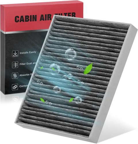 Miniatura 20 de BDFHYK 2 filtros de aire de cabina CF10136 con carbón activado compatibles con Chevy Uplander 2005-2009, Venture 2001-2005, compatibles con Buick