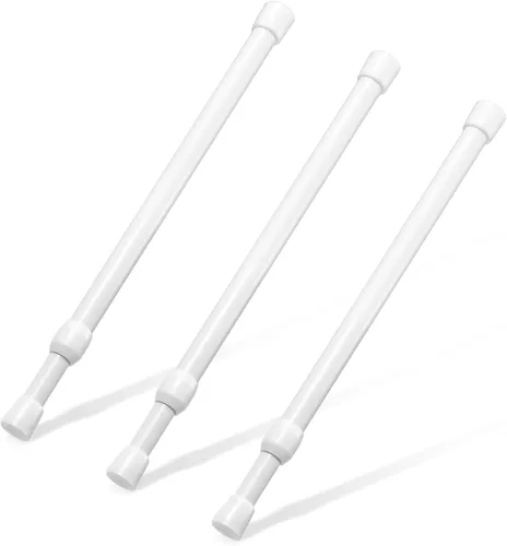 Miniatura 26 de Goowin - Varilla de tensión pequeña de 16 a 28 pulgadas, diámetro de 5/8 pulgadas de diámetro, sin taladrar, varillas de tensión cortas expandibles