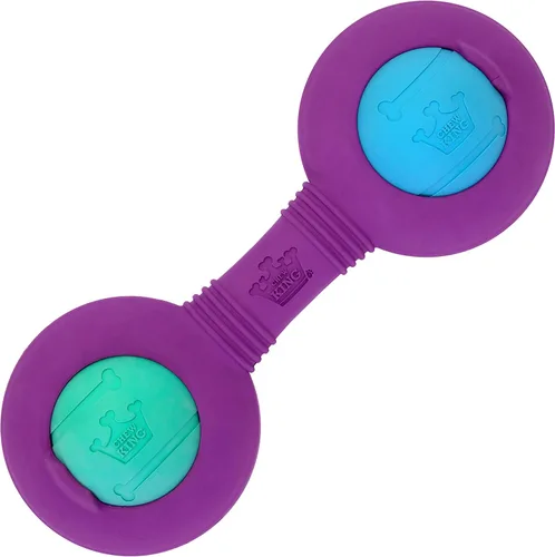 Miniatura 10 de Chew King - Pelotas para lanzar y buscar, juguete de goma natural extremadamente duradero de 4 pulgadas, paquete de 2 (CM-10031-CS01)