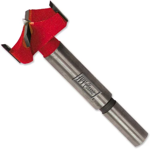Miniatura 7 de IVY Classic 46120 Broca Forstner de 1-1/4 x 3-1/2", acero de alto carbono, vástago de 3/8", 1/tarjeta