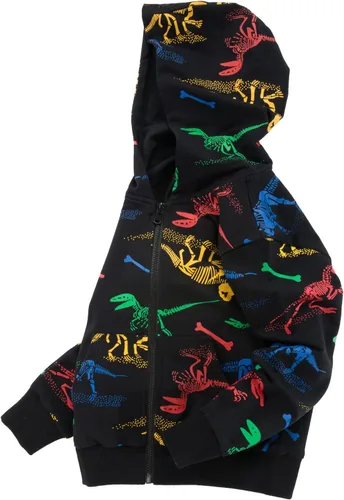 Miniatura 7 de TLAENSON Sudaderas con capucha de dinosaurio para niños y niñas, sudadera con capucha para niños pequeños