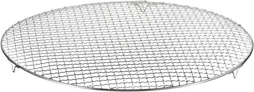 Miniatura 16 de HARFINGTON Rejilla Redonda de Cocina de 6.5 Pulgadas de Acero Inoxidable 201 con Alambre Cruzado para Barbacoa, Parrilla, Cocina, Horneado, Ahumado