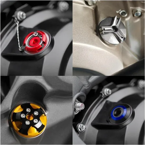 Miniatura 6 de Fuel Gas Tank Cap Cover for YA&MAHA TMAX 500 530 560 MT-03 MT FZ 09 Motorcycle Oil Cup Filter Fuel Filler Tank Cover Cap