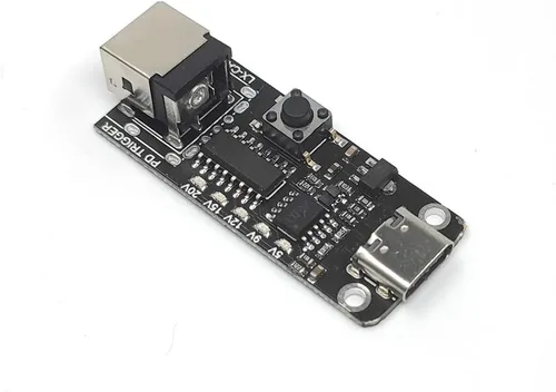 Miniatura 5 de 2 unids USB-C PD QC DC5V 9V 12V 15V 20V voltaje ajustable módulo de disparador de potencia 5A Tipo-C entrada hembra