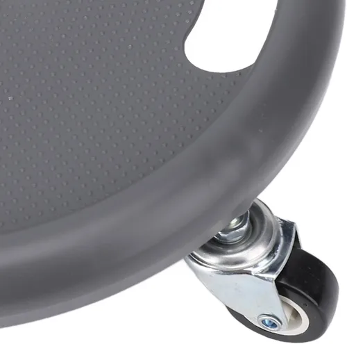 Miniatura 6 de Entrenador de 4 ruedas para mayor fuerza del núcleo y disco deslizante de rodillo de fitness, dispositivo de entrenamiento premium inodoro con Gris