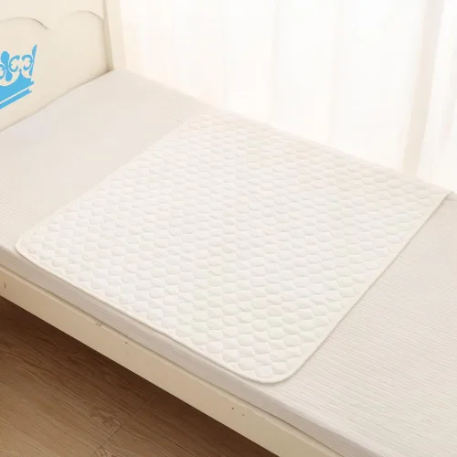 Miniatura 6 de BlueSnail Forro acolchado más grueso impermeable para cambiador, 3 unidades (rosa 13 x 27 pulgadas)