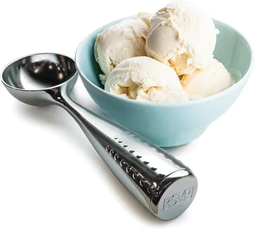 Miniatura 3 de RSVP International Colección de herramientas para helados, aptos para lavavajillas, mango grande, cucharada