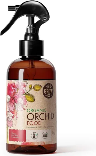 Rocío de Alimento para Orquídeas Orgánico Listo para Rociar - Fertilizante Potenciador de Floración para Orquídeas en Macetas - Nutrientes Vegetales
