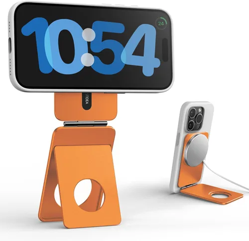Miniatura 8 de IST IDEA - Trípode Magsafe para iPhone, aleación de aluminio ligero, ajuste de ángulo e imanes fuertes, trípode compatible con 17/16/15/14/13/12