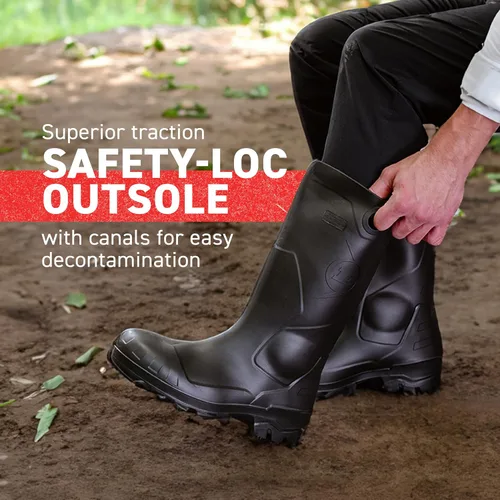 Miniatura 6 de DUNLOP Zapatos de hombre con suela de 4 vías con suela de tacos industriales