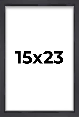 Miniatura 157 de Marco contemporáneo de caja de sombra negra de 14 x 25 pulgadas, profundidad de espacio utilizable, tamaño interior 14 x 25 o 25 x 14 pulgadas