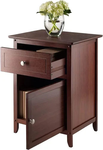 Miniatura 8 de Winsome Wood Nolan Occasional Table + Eugene Accent Table Bundle Madera maciza
