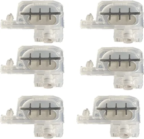 6 unids cabeza de impresión UV tinta amortiguador cuadrado para L1800 L800 L805 L850 R330 R290 T50 impresora Dumpers Filtro 1