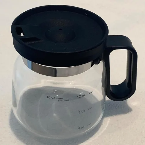 Miniatura 3 de EXIGENT Jarra de Café de Vidrio Taza de Té Taza de Recolección 16 Oz Onzas (Jarra de Café)