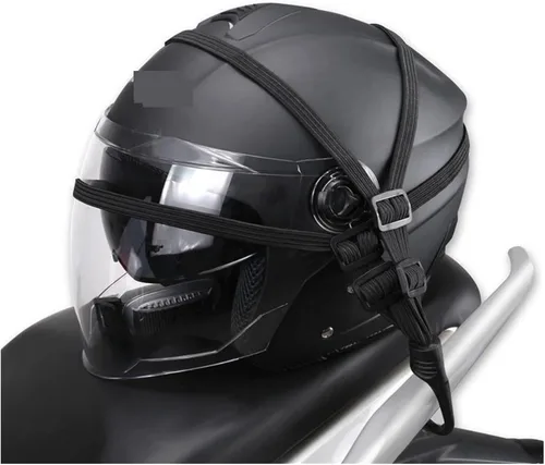 Miniatura 4 de LeosHi Correa de equipaje de motocicleta de 23.6 in, cuerda de hebilla elástica fija compatible con MT03 Nmax 125 compatible con Ninja compatible