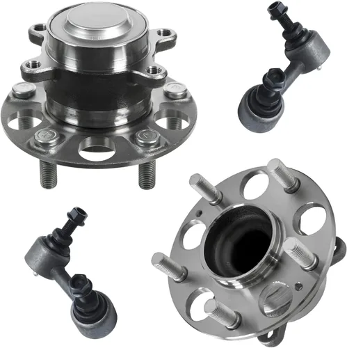 Miniatura 33 de Detroit Axle - Kit de extremo delantero RWD para Chrysler 300 Dodge Challenger Charger Upper Lower Control Arms rótulas de rodamiento de rueda Bujes