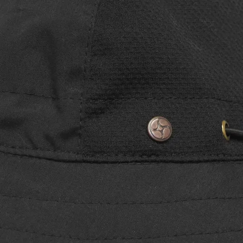 Miniatura 6 de BUILTCOOL Gorra de cubo con panel de malla para adultos, sombrero Boonie para pesca, campamento y kayak