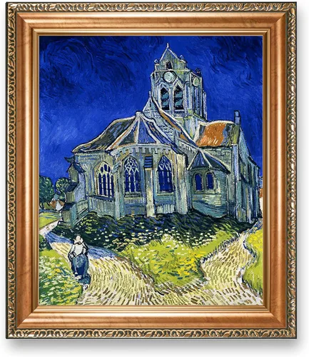 Miniatura 165 de A&T ARTWORK Noche estrellada sobre el Ródano de Vincent Van Gogh. Tamaño del marco: 36 x 30 pulgadas, tamaño de la imagen: 30 x 24 pulgadas