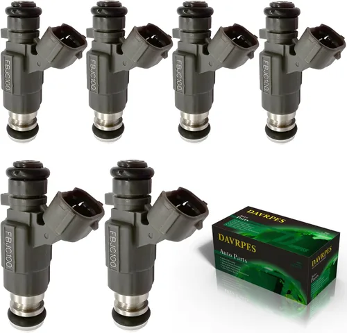 6 inyectores de combustible FBJC100 FJ828 de 4 agujeros Boquilla de pulverización de combustible para Infiniti 03-04 FX35 03-05 G35 01-03 QX4 00-01