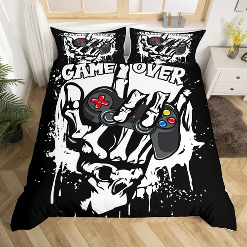 Miniatura 12 de Juego de ropa de cama floral, funda de edredón de flores de iris de colibrí, tamaño matrimonial, jardín, botánico, magnífica, funda de edredón