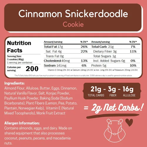 Miniatura 3 de ChipMonk Caja de galletas Keto Sampler (caja de aperitivos variada baja en carbohidratos, sin gluten, sin azúcar)