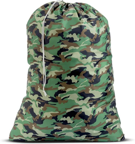 Resistente bolsa comercial en tamaño jumbo para lavandería Camuflaje