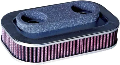 K&N Filtro de aire del motor: Alto rendimiento, Premium, Filtro de aire Powersport: Se adapta a 1988-2003 HARLEY DAVIDSON (XL1200C, XL1200S, XL883C,