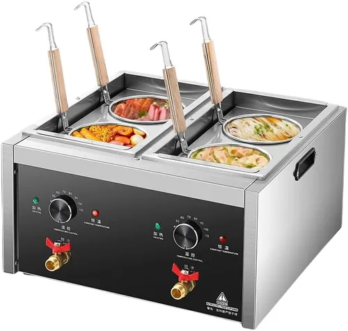 Miniatura 5 de Cocina comercial para pastas, olla eléctrica para albóndigas de macarrones y verduras, máquina de cocinar fideos, máquina de caldera, máquina