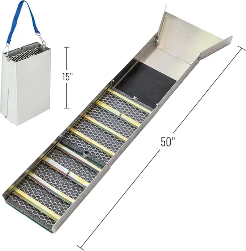 Miniatura 6 de ASR Outdoor Caja de Esclusa de Oro Plegable de Aluminio de 50" Equipo de Prospección