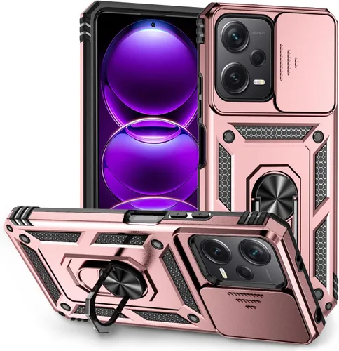 Miniatura 36 de Funda para Xiaomi Redmi Note 12 Pro 5G, con cubierta deslizante para lente de cámara, funda para Xiaomi Poco X5 Pro 5G, funda anticaída de absorción