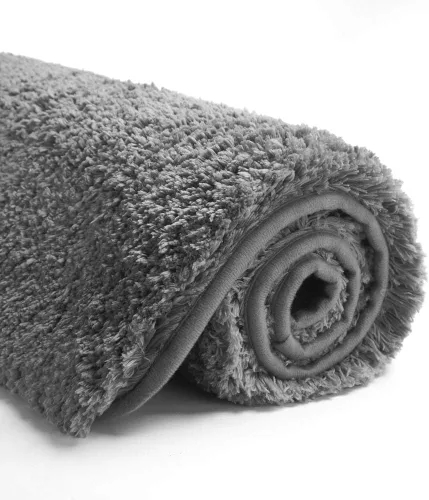 Miniatura 13 de Suchtale - Alfombra de baño antideslizante, tapete de baño de microfibra suave, absorbente de agua, peluda, lavable a máquina, para regadera, 16 x