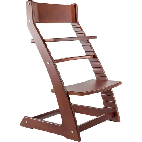 Miniatura 12 de FORNEL Silla alta de madera para bebés y niños pequeños, altura ajustable, fácil de limpiar, silla de comedor para niños de 3 años a 200 libras