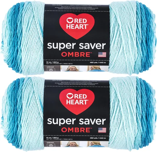 Miniatura 12 de Red Heart Super Saver Jumbo Ovillo de lana, Amatista