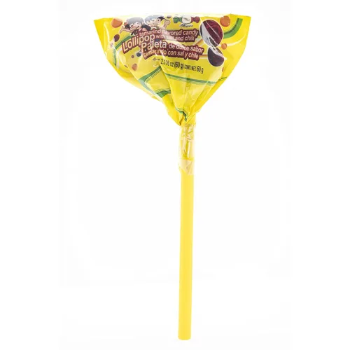 Miniatura 3 de MDM TAMARINDO SABOR LOLLIPOPS con SAL/CHILI 2LB 1.78OZ BOLSA