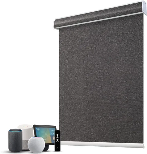 Miniatura 38 de SmartWings Persianas Motorizadas con Filtro de Luz, Compatible con Matter Thread Homekit Z-Wave Alexa Google, Persianas con 70% de Opacidad Safari