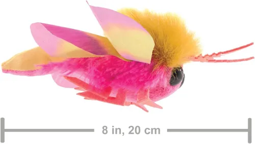 Miniatura 6 de Folkmanis Mini marioneta de dedo de polilla de arce rosa