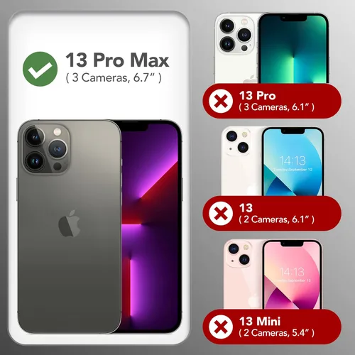 Miniatura 443 de GONEZ Funda de silicona para iPhone 15 Pro Max, compatible con Magsafe, protector de cámara + protector de pantalla, forro de microfibra suave