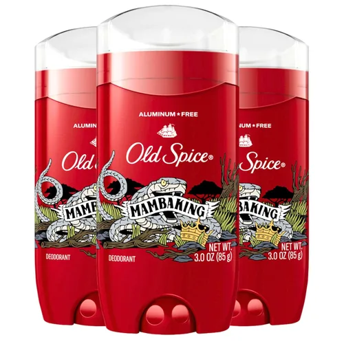 Miniatura 16 de Old Spice Desodorante sin aluminio para hombres, protección contra olores 24/7, frescura 24/7 y aroma duradero, se pone transparente, Krakengard