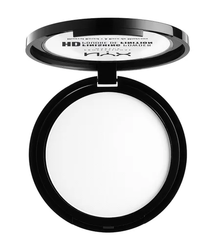 Miniatura 2 de Polvo de maquillaje NYX PROFESSIONAL MAKEUP HD, Polvo fijador prensado - Translúcido