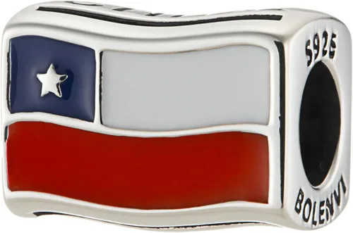 Miniatura 48 de Bolenvi Banderas Travel Country, dijes para el día de la madre, plata de ley 925 para pandora y pulseras o collares similares, joyería para mujeres