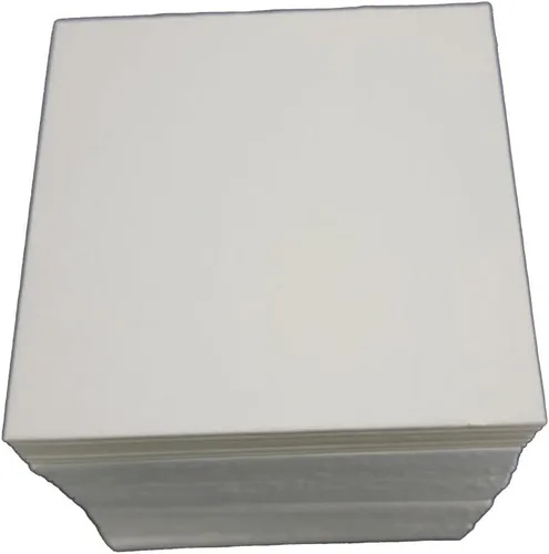 Miniatura 2 de Almohadillas de filtro n.º 1 de 7.9 in x 7.9 in para filtros de placas de 7.9 x 7.9 in. Almohadillas nominales de 8 micras. Funciona con filtros
