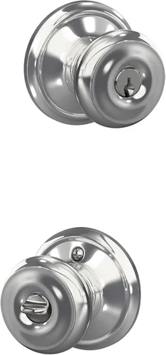 Miniatura 107 de SCHLAGE Lock Company F10GEO625ADD Colección Addison SCHLAGE - Pomo de paso, cromo brillante Cromado brillante