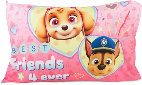 Miniatura 6 de Paw Patrol Skye We're A Team - Juego de ropa de cama infantil de 4 piezas, incluye edredón, juego de sábanas, sábana bajera, sábana superior, funda