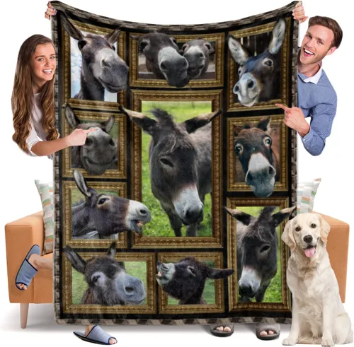 Miniatura 8 de Manta de Tiro Perro de Montaña Bernés Mantas de Forro Polar Difuso Manta Suave Manta de Viaje Cálida y Acogedora para Sofá o Cama, Regalo para Panda