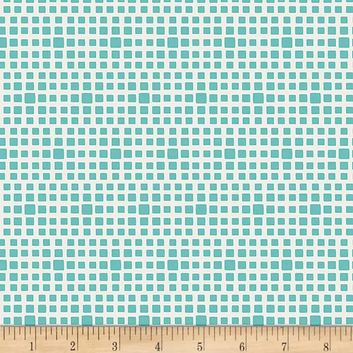 Miniatura 2 de Art Gallery Fabrics Art Gallery - Tela tutú con elementos cuadrados, color rosa claro