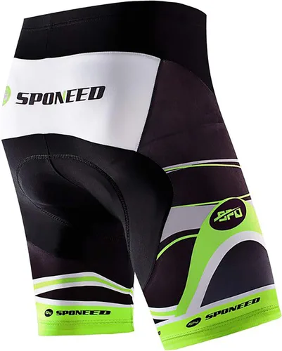 Miniatura 3 de Sponeed, suéter de ciclismo, mallas cortas con almohadilla, respirable, ciclismo, hombres.